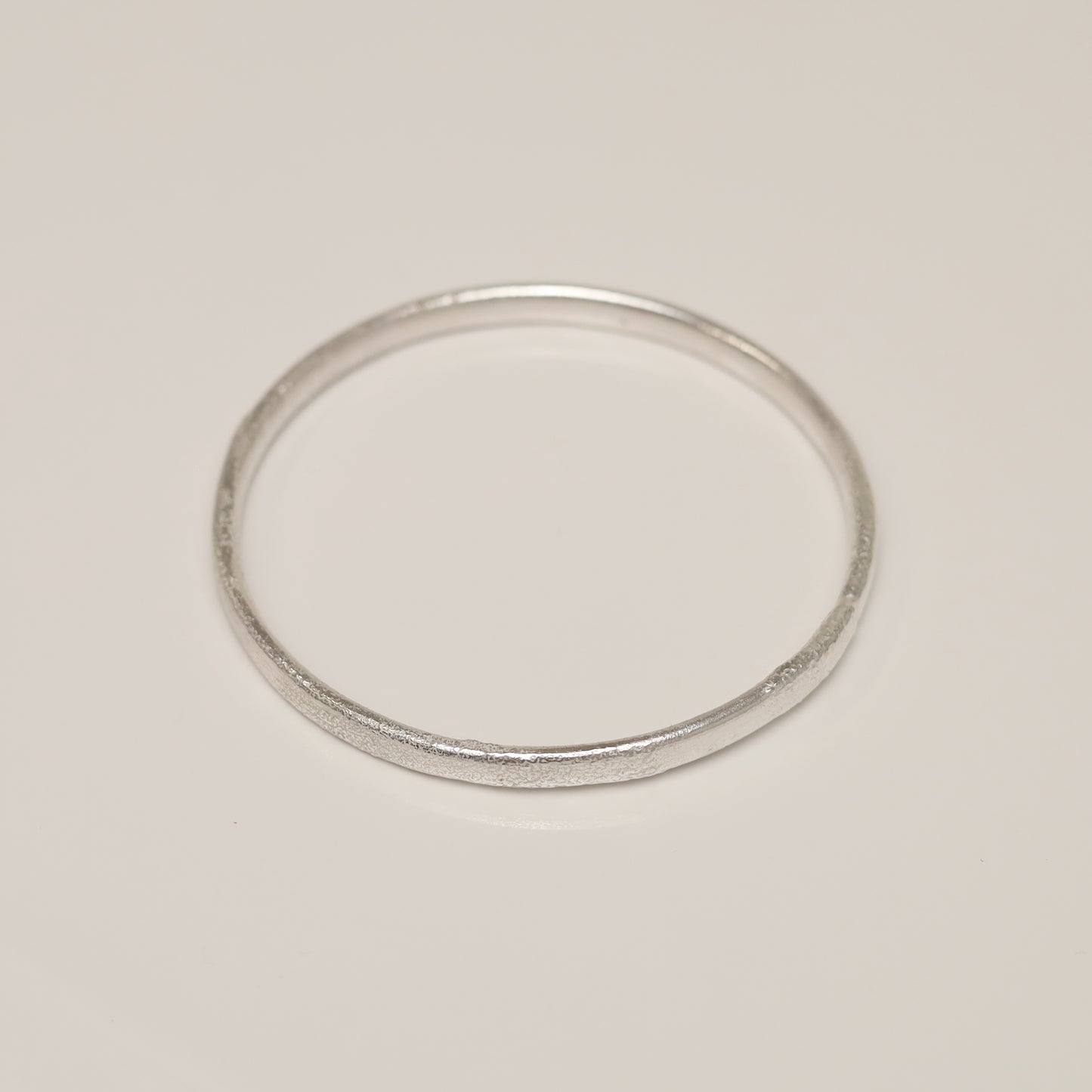 Sterling Silver Fire Bangle